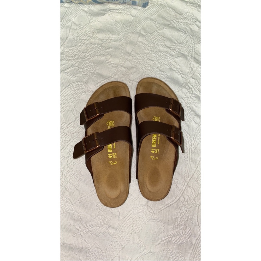 Brown Leather Birkenstock